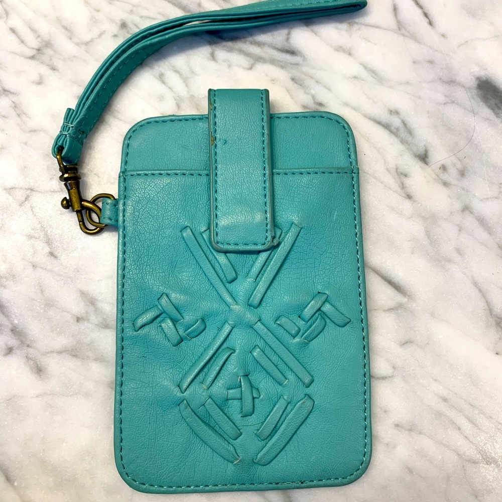 Womens Cardholder Wallet-Teal